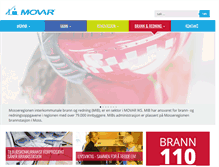 Tablet Screenshot of brann.movar.no